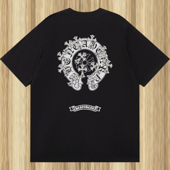 Chrome Hearts Crew Neck Short Sleeve T-Shirt - Picture 2 of 2
